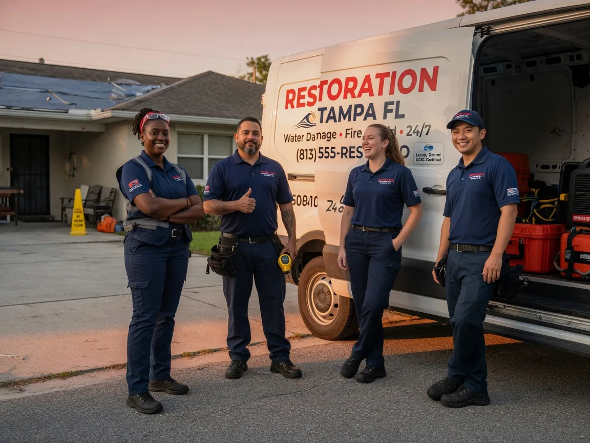 Water Damage Restoration company in Kannapolis, NC